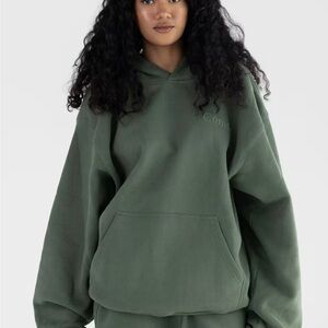 Comfrt Forest Green Hoodie - Casual Pullover